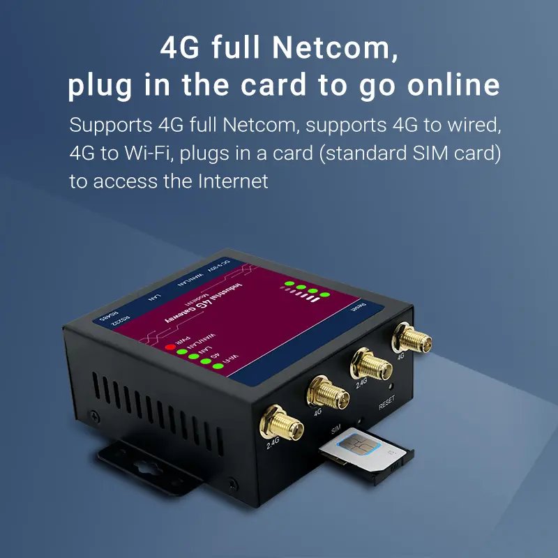 3G 4G LTE GSM Modem Router- Support VPN client/Server(PPTP L2TP OPENVPN IPSEC and GRE)